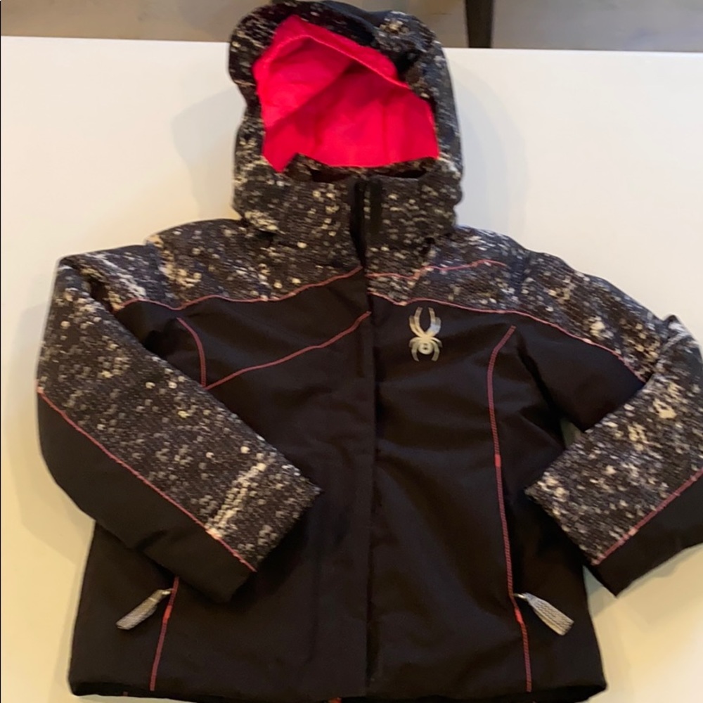 Girls spyder ski jacket size 7/8